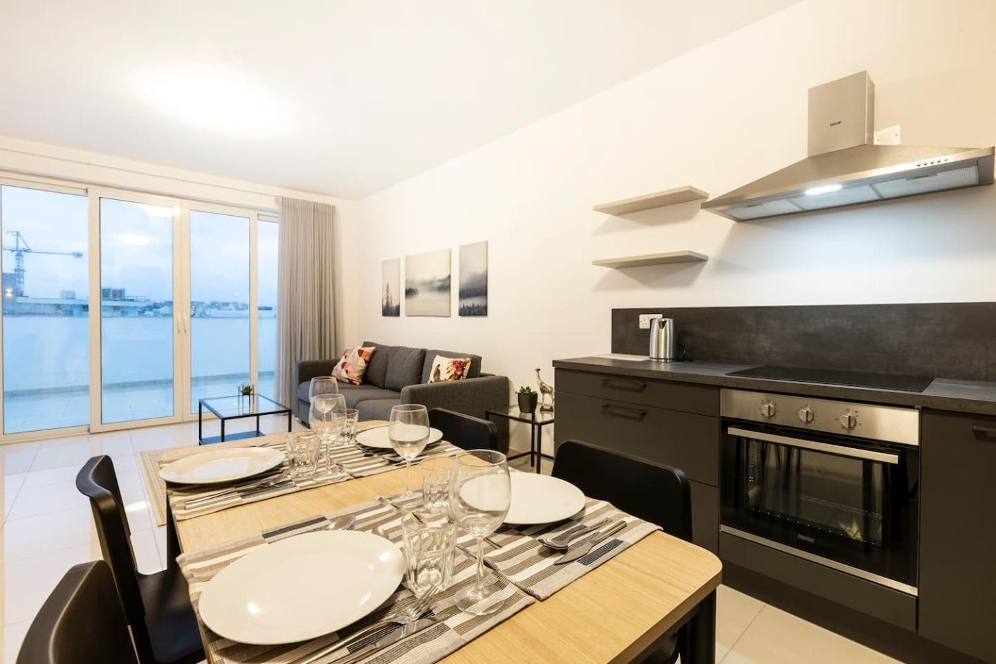 Beautiful Central Penthouse 1Br Ta Xbiex Esterno foto
