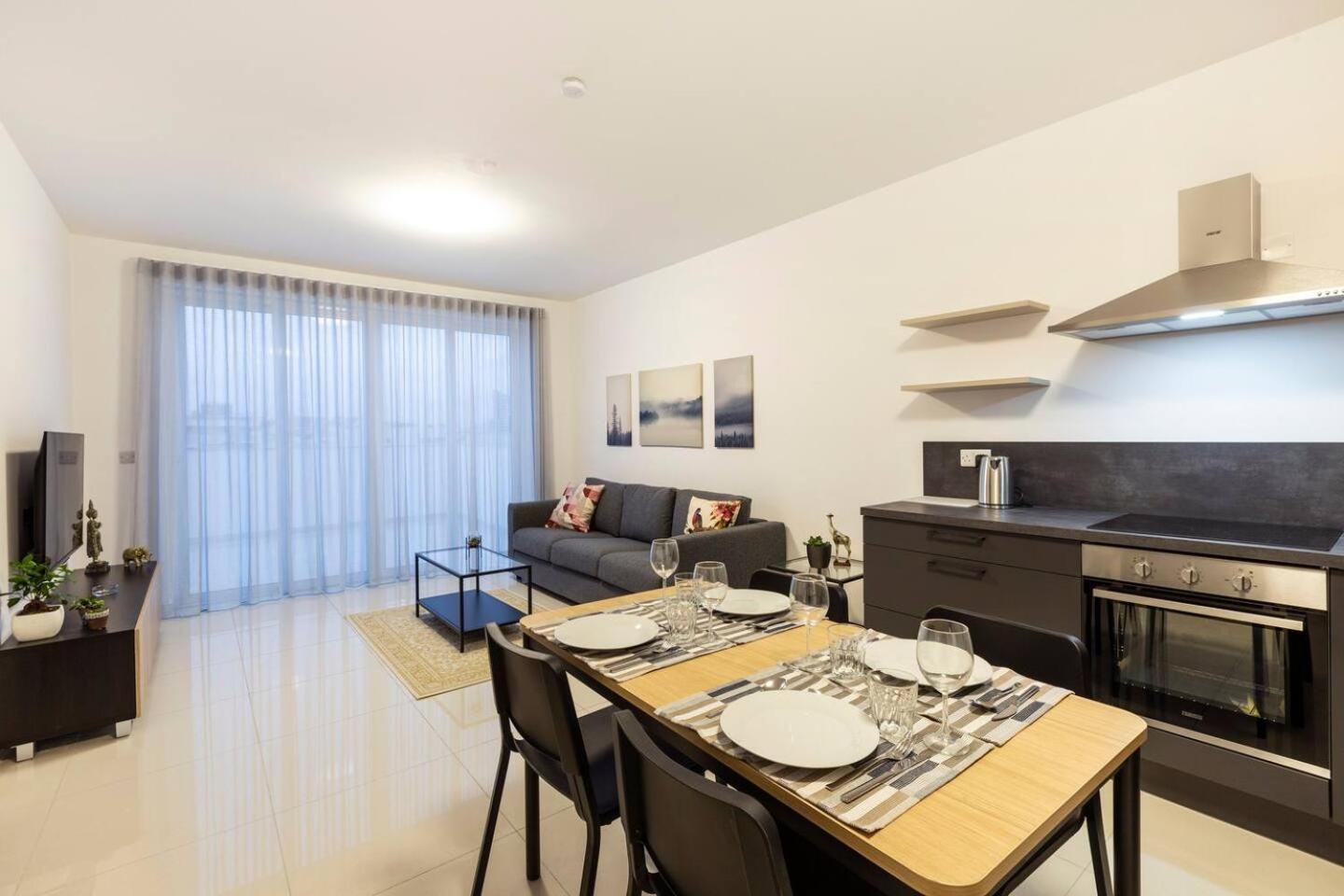 Beautiful Central Penthouse 1Br Ta Xbiex Esterno foto